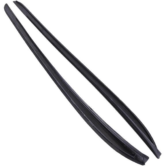 ikasus 2PCS Left & Right Side Windshield A-Pillar Trim Moulding Compatible for Ford Focus 2012-2018 AE8Z5403136A AE8Z5403137B Driver & Passenger Sid