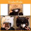 Cute Cat Ear Plush Hat With Embroidered Design For Winter Warmth And Windproof Protection