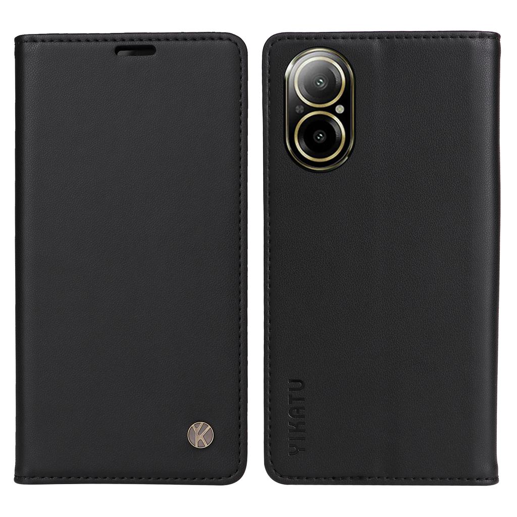 YIKATU YK-001 For Realme C67 4G Case Shockproof Leather Wallet Phone Cover