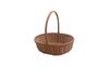 Handcrafted Bamboo and Rattan Flower Arrangement Basket for Flower Girls