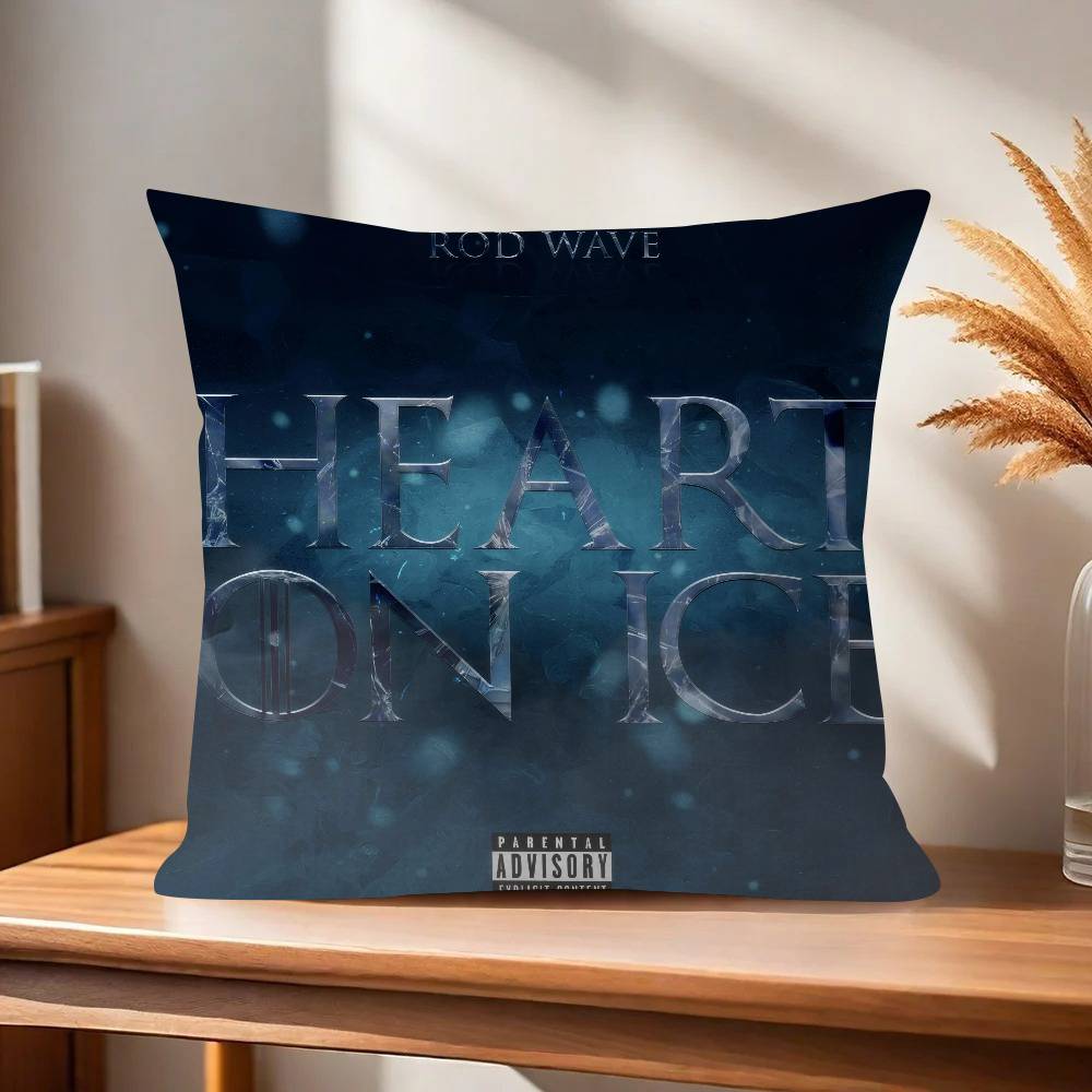 Hip Hop Rapper Rod Wave  Cushion Cover Car Throw Pillow Case For Sofa Car Christmas Gift 40x40cm 45x45cm