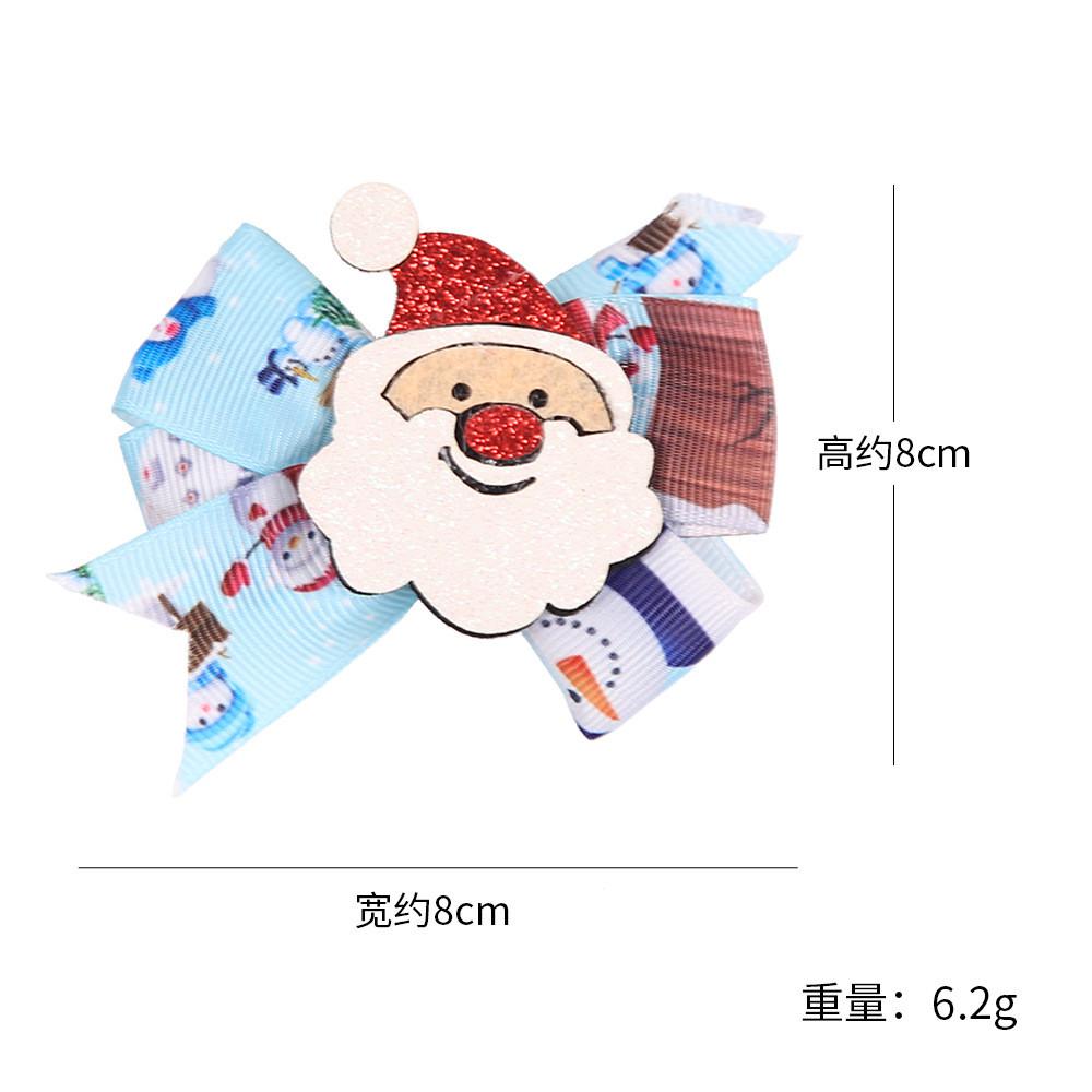 Adorable Hair Christmas Clips For Girls Featuring Sparkling Reindeer Antlers And Cheerful Designs