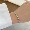 BFCLUB Silver Color LOVE Heart Bracelets For Women New Fashion Vintage Handmade Birthday Party Jewelry Gifts for Bra