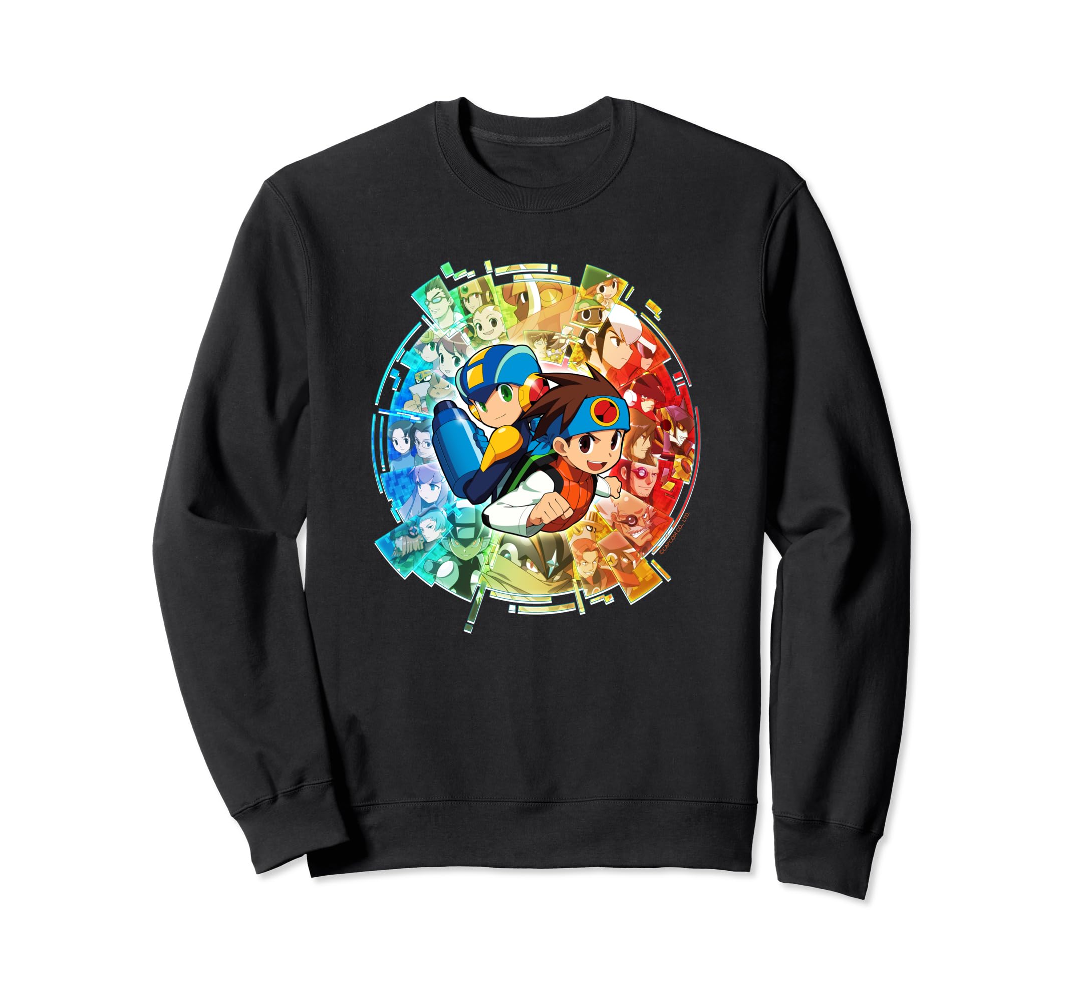 

ROCKMAN EXE AC Main Visual Sweatshirt