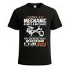 Einmal Mechaniker Immer Mechaniker Grafik Neuheit Herren T-Shirt Lustiges Shirt Top