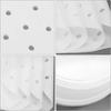 Meltryllis Steamer Sheets (50 Sheets) 17.8cm, Disposable Steaming Paper for Cooking, Non-Stick, High-Temperature Resistant, Food-Grade Material, Porou