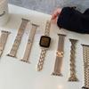 Luxury Stainless Steel Starlight Bracelet For Apple Watch Ultra 3 49mm Band for iWatch 11 10 9 8 7 6 se 46mm 41 45mm 40 38 42 44