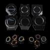Acrylic Bracelet Holder Display Stand for 12 Bangles Transparent Jewelry Organizing Rack for Store Counter and Home Storage Display