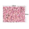 Pink Rose Flower Wall Backdrops Wedding Birthday Floral Theme Party Background