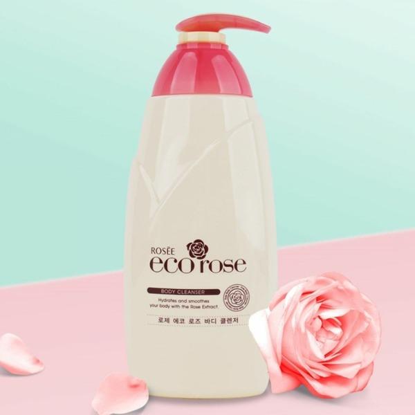 Ecopure Body Care Rose Body Cleanser 760ml (W61F4DC)