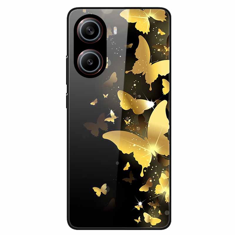 For Poco X7 Pro Case Fashion Tempered Glass Hard Phone Back Cover for Xiaomi Poco X7 Pro Cases PocoX7Pro X 7 Pro X7Pro Shell new