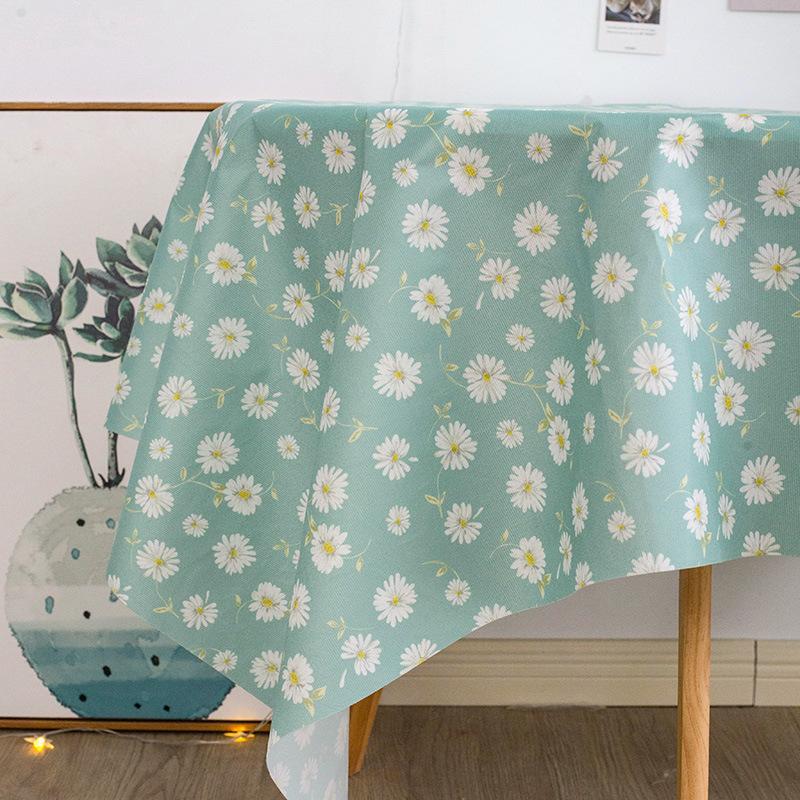 Small Floral Velvet Tablecloth, Student Dormitory Desk Cloth, Living Room Dining Table Cloth, Coffee Table Cloth, Cover Towel