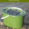 Fishing Bucket Fishing Baits Bucket Water Bucket Double Layers Live Fish Bucket Breathable Meshes Fish Bucket Live Fish Box