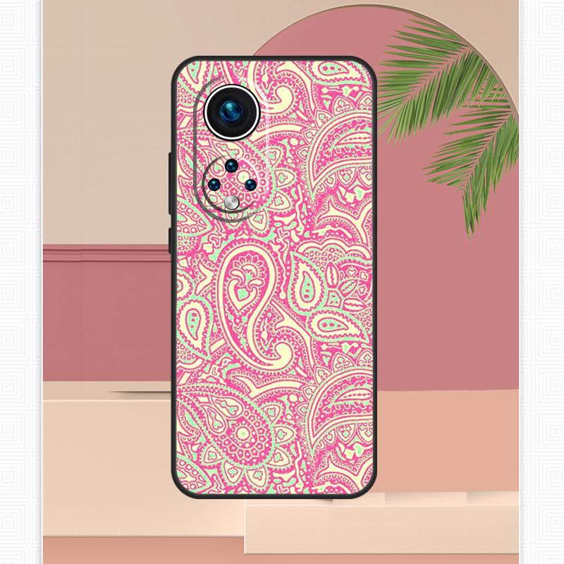 Paisley Pattern Case For Honor Magic 7 Lite 5 6 8 Pro Honor 400 200 X9c X9b X9a X8b X8a X8c 50 70 90 Cover