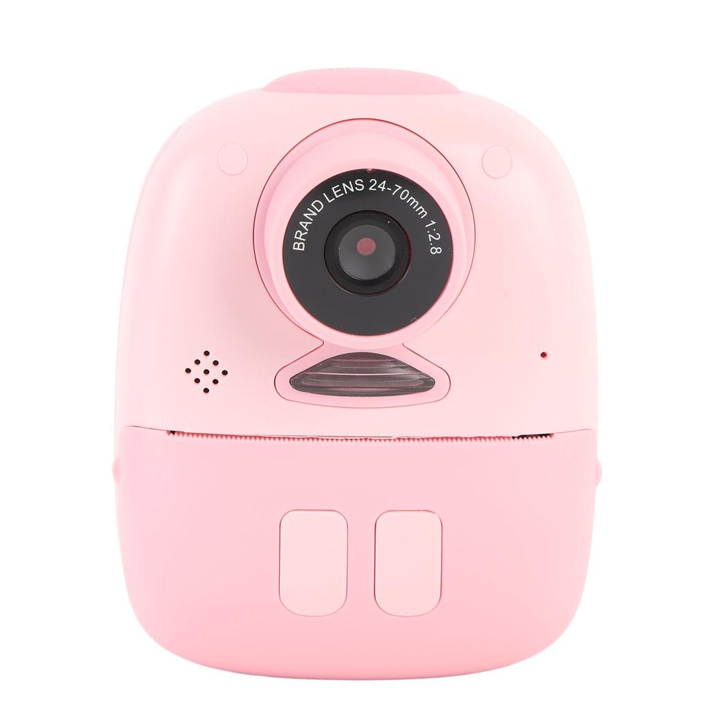 Print Digital Camera 26MP HD 2 Inch Screen Cute Portable Camera with LED Light 32G Memory Card for Birthday Xmas Gifts
