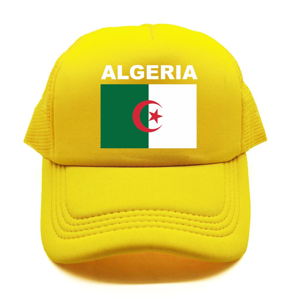 Cool Algeria Trucker Șapcă unisex Algeria Flag Pălărie Șapcă de baseball Șapci unisex plasă plasă