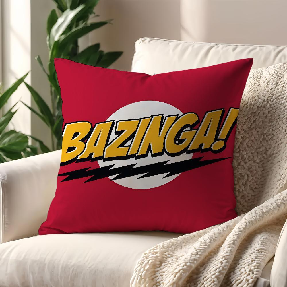 Hot TV TThe Big Bang TTheory cushion cover For Pillow Printing Sofa Decoration Home Room Coffee Shop Office Nordic Simplicity