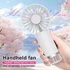 Humidifying Water Replenishing Handheld Spray Fan Fast Charging Convenient Desktop Usb Charging Mini Handheld Fan