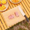 300CM/Role Venkovní Jednorázová Podložka na Krájení s Obousměrným Posuvným Řezačem Kempování BBQ Piknik Protiskluzová Podložka na Krájení Masa Zeleniny