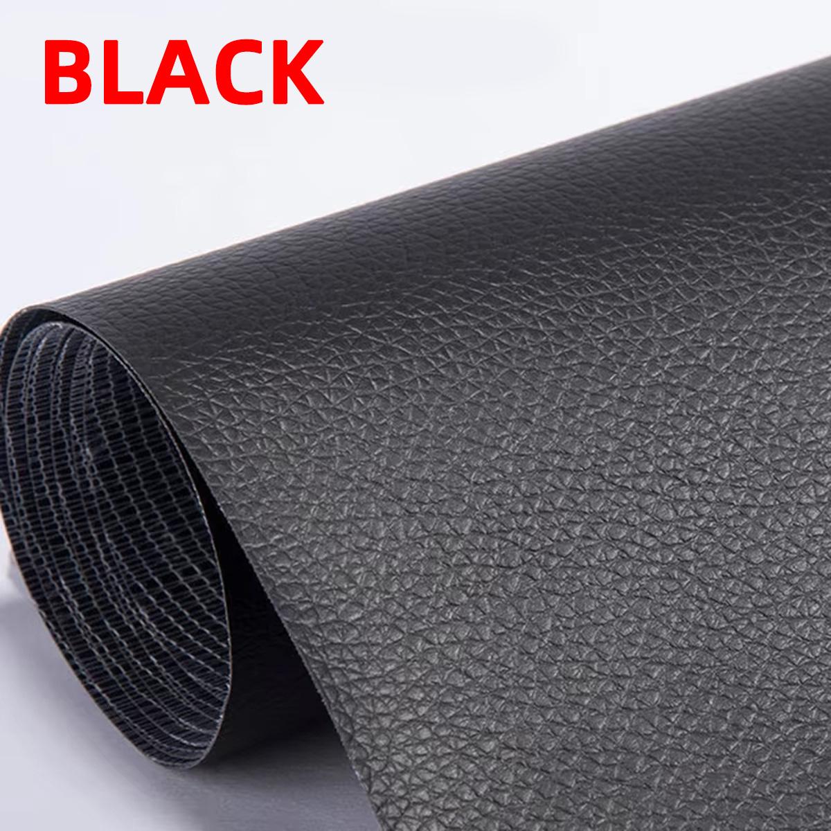 

20x30см/50x137см Автосиденья Мебель Диваны Кожаная ремонтная лента Самоклеящаяся кожаная ремонтная заплата Улучшенный ПУ Виниловая кожа Репа 25x30cm чёрный