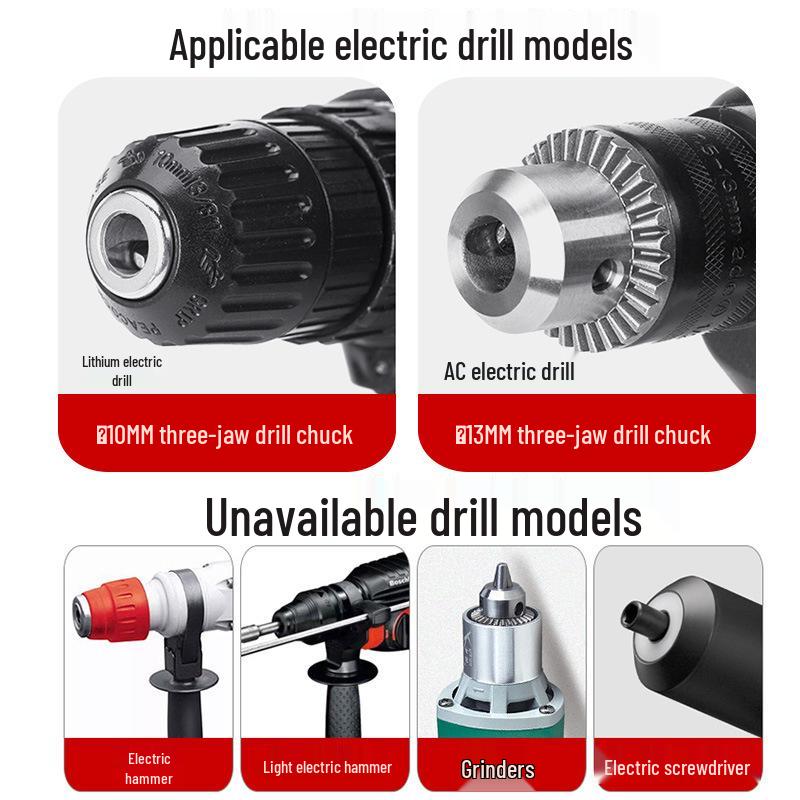 Electric Drill To Grinder Conversion Head: Grinding and Polishing Tool for Metal, Stone, and Kitchen Knife Sharpening.