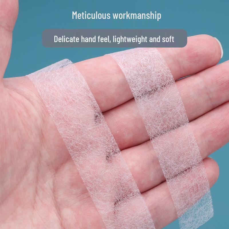 Clear Double-Sided Fusible Adhesive Tape for Clothing Hems and Non-Woven Interlining