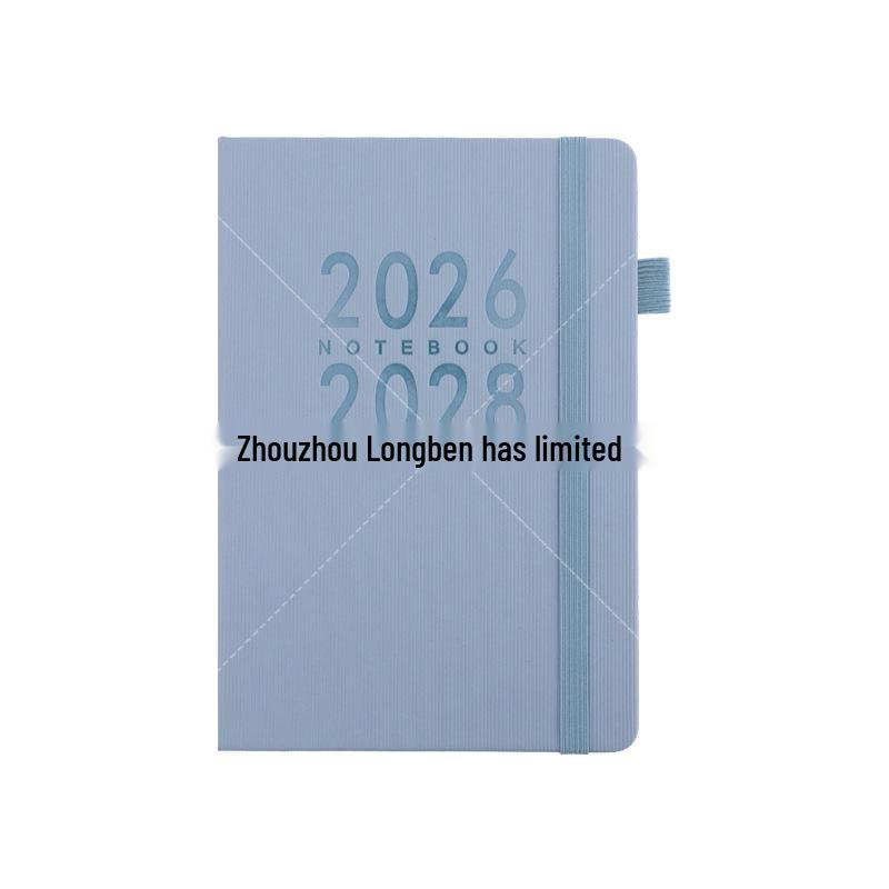 2026-2028 English Agenda Planner: Thickened Weekly & Monthly Calendar Book
