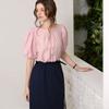 Kelly Donahue Light Anorak Banded Skirt Navy