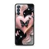 Colored Love Heart Printed Phone Case For Oppo A17 A31 A54 A57 A78 A79 A98 Find X5 X6 Reno 6 7 8 10 11 12 13 F Pro 5G Soft TPU