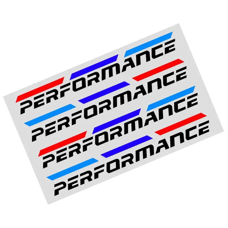 4pcs Car Door Handle Sticker Performance Auto Badge Body Decal for BMW M3 M5 M6 X1 X3 X5 E34 E39 E36 E60 E90 E46 F30 Car Goods