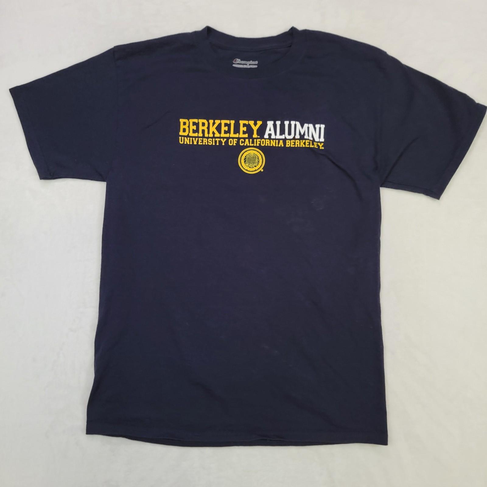 UC Berkeley Alumni CA Graphic Men s Size Medium Navy Blue Classic Casual Unisex T-Shirt XL