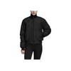 Adidas Bomber Jacket With Zipper Men Outerwear Black FK9678