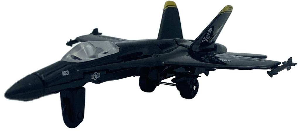 Flugzeug boeing mcdonnell douglas f/a-18 hornet 4,5" 11,5 cm Metall motormax