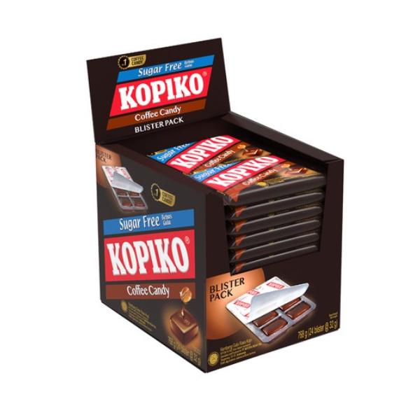 

Цукерки Majora Kopico зі смаком кави блістер 32 г, корейські закуски Sugar free 24ea
