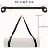 Adjustable Yoga Mat Storage Strap with Thickened Carrier - Multi-Purpose Fitness Strap Suitable for Yoga Mats, Gym Eq