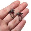 Game Love And Deepspace Sylus Brooch Cosplay Ruby Necklace Black Crow Badge Pendant Corsage Pin Jewelry Backpack Badge Accessory