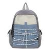 Schoolbag Korean version contrasting color small backpack women's lightweight mountaineering bag climbing fitness backpack hiking cycling sports 