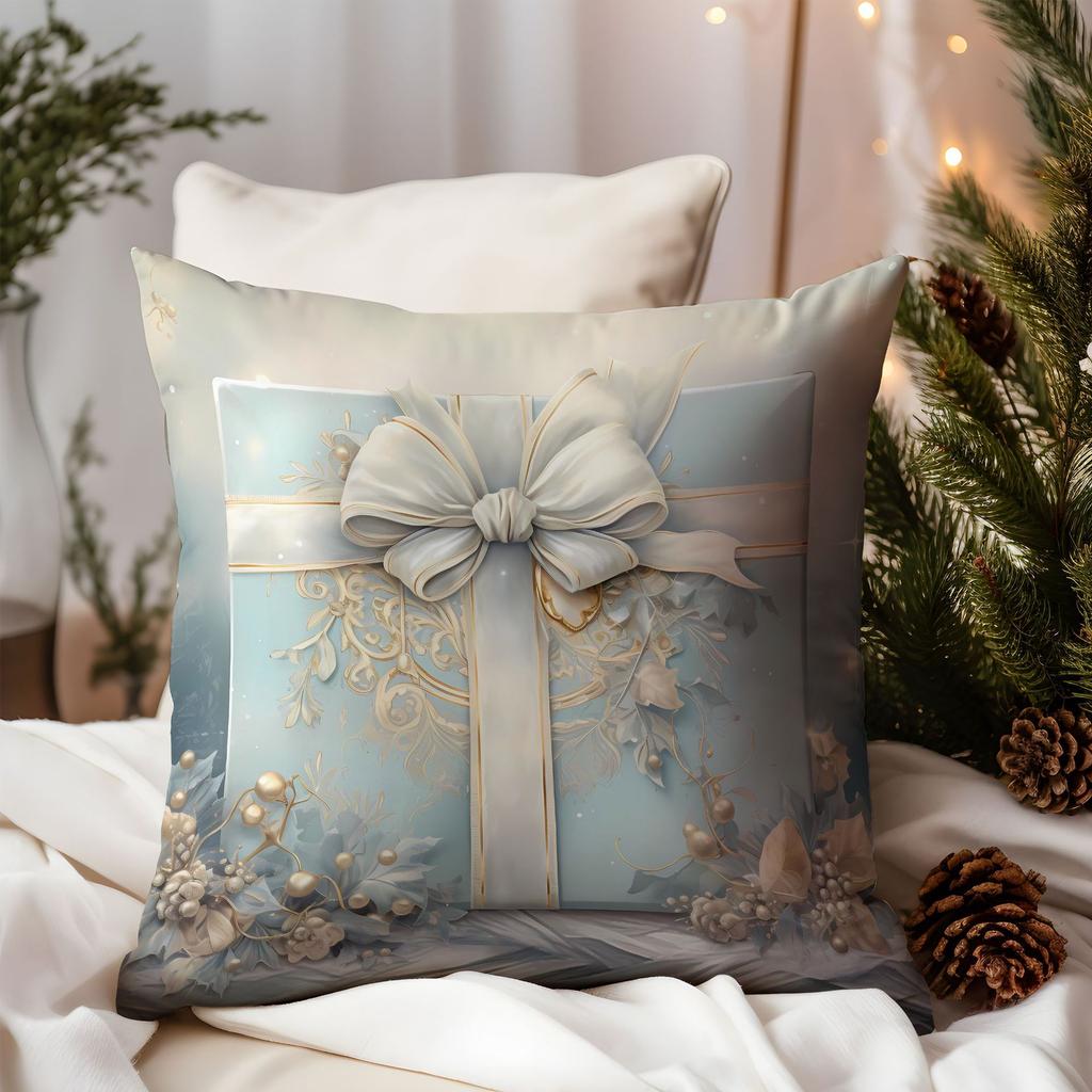 New Christmas Pillow Cover Premium Luxury Santa Home Sofa Cushion Cover Premium Durable Quality Useful Practical
