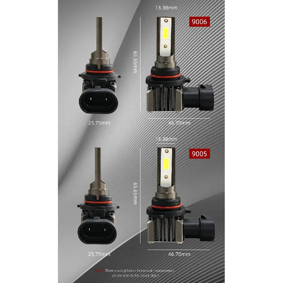 300W H7 H11 LED Car Headlights Bulbs 30000LM 9005 HB3 9006 HB4 9012 Turbo Auto Headlamps 6000K White Fog Lights 12V Front Lamps Bulbs 7