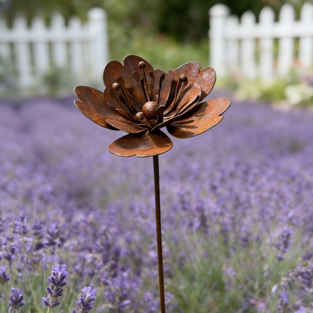 

Garden Landscape Iron Garden Stake Yard Ornament Yard Ornament Intricate Cutout Design Weather-resistant Coating China Mainland