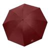 Solid Color UV Protection Umbrella Waterproof Hand Operated Parasol Sunscreen Umbrella  Student Use