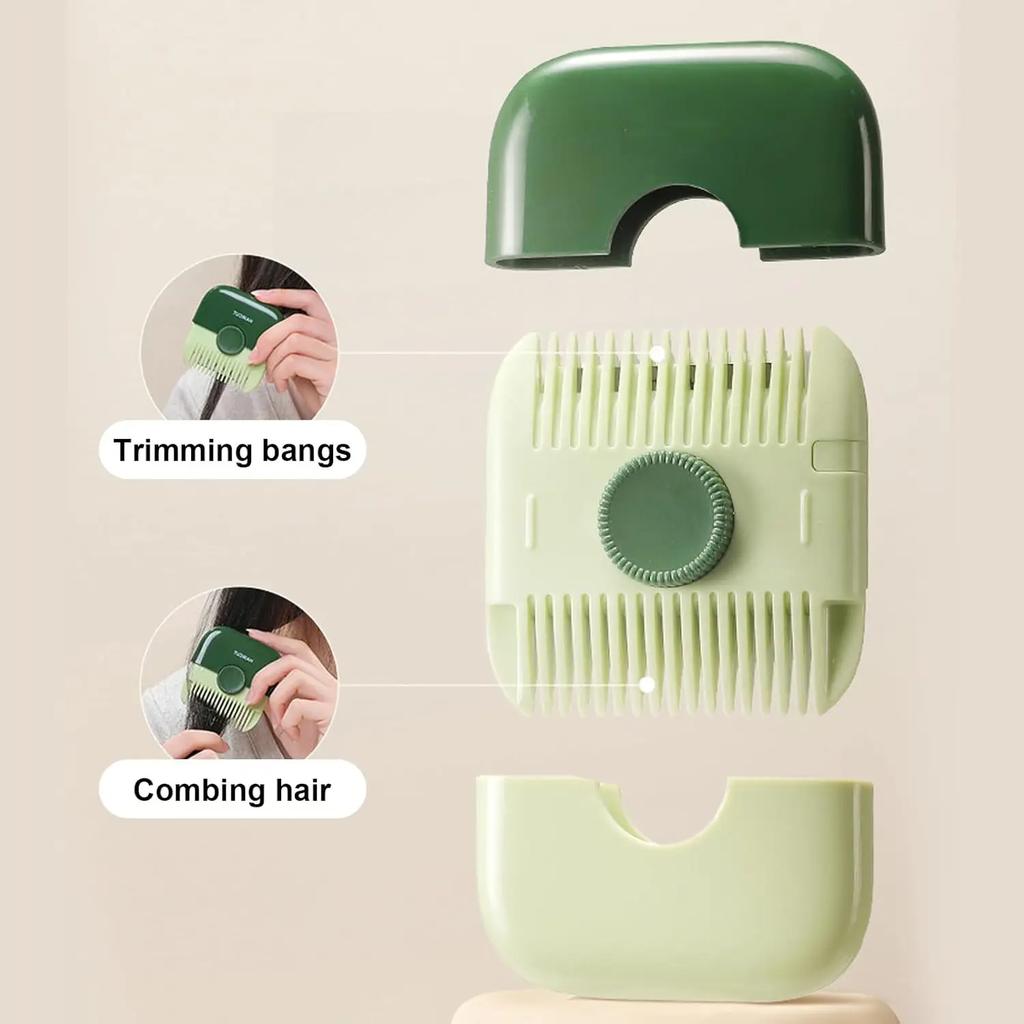 Household Multifunctional Trimming Comb - Cute Portable Hair Trimmer for Thinning & Styling Women's and Children's Hair