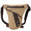 Yotonna Slim Canvas Leg Bag for Multifunctional Waist Lightweight Holster Bag for and Available In 6 Colors Motorcycles, Pouch, Men, Military,