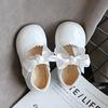 Toddler Infant Kids Baby Girls Butterfly Knot Princess Leather Shoes Sandals