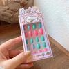 Cute Press-On Nail Stickers for Medium and Large Children - Self-Adhesive and Removable
