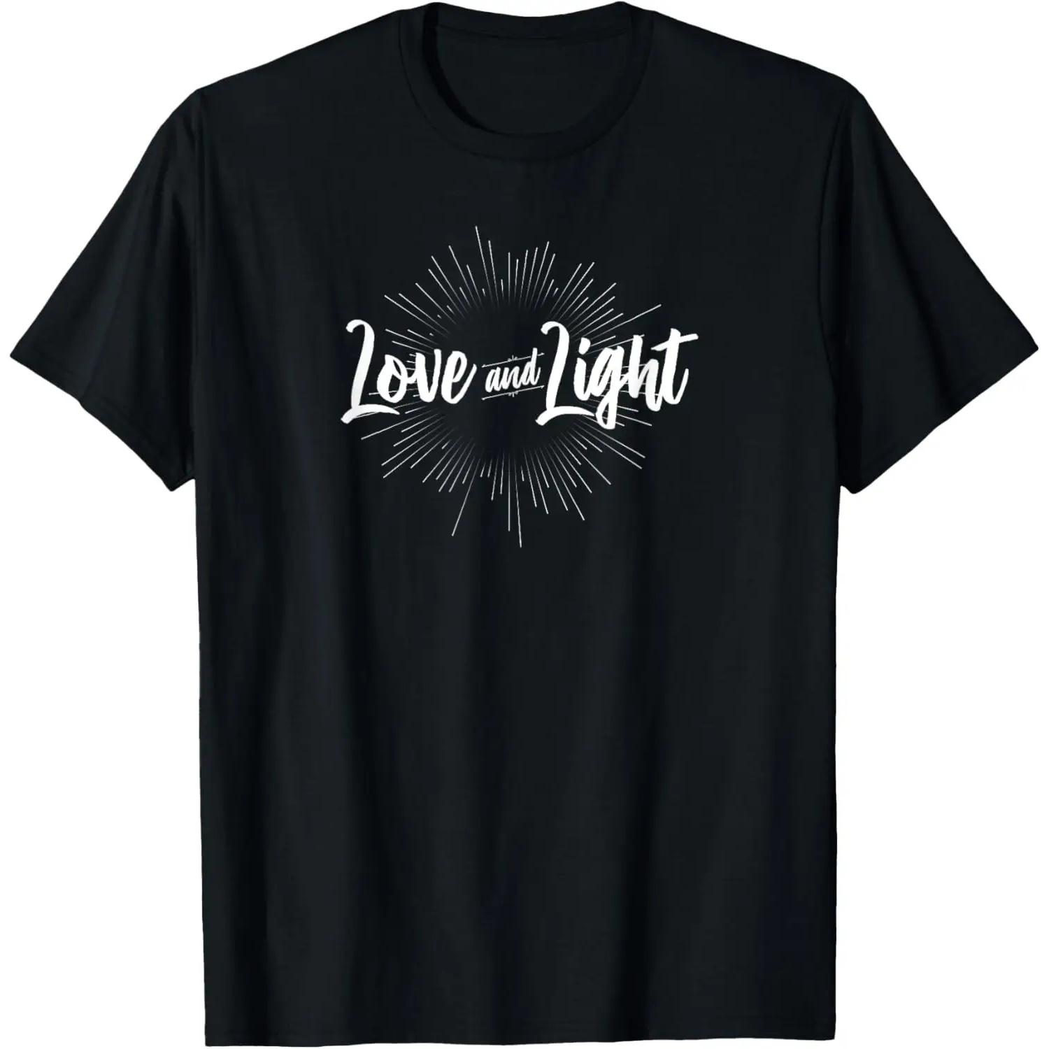 Love and Light Spiritual T-shirt S