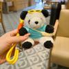 Cute Cartoon Plush Little Bear Pendant Soft Bag Charm  Backpack Decorations