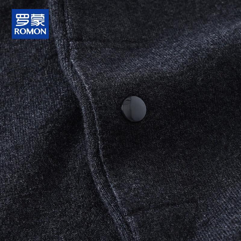 ROMON Men's Wool Blend Thermal Knit Joggers