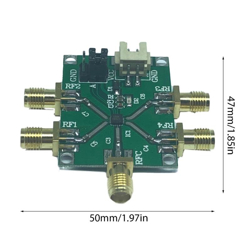 RF Switches Module Single Poles 4 Throw HMC7992 0.1-6GHz PCB Heat Dissipation for Continuous Working Time Wide Applications