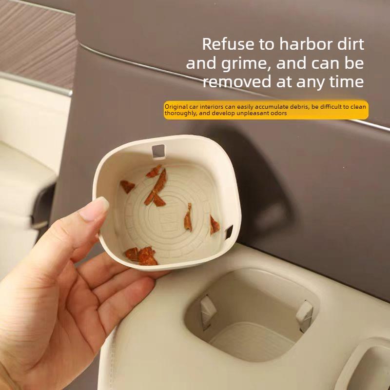 Suitable for Denza N8L N9 Water Cup Pad Three Row Seat Armrest Silicone Water Cup Cover Car Interior Accessories